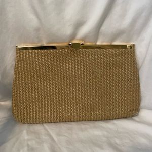 Straw Clutch Bag